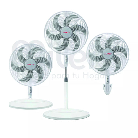 FN18F37W Sankey Ventilador de 18" de pedestal 3 en 1