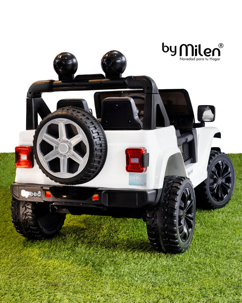 Carro Eléctrico para niño Campero  Jeep Rubicon