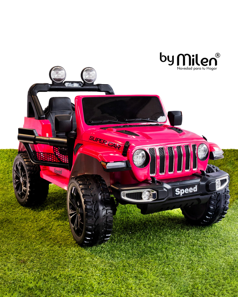 Carro Eléctrico para niño Campero  Jeep Rubicon