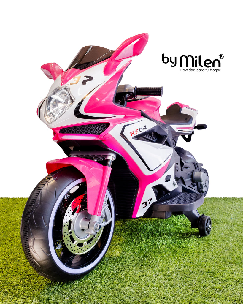 Moto Eléctrica para niño Moto Ducati Ninja RC4 Rosa