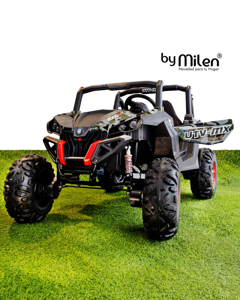 Carro Eléctrico para niño Buggy Atv  Military Camuflado